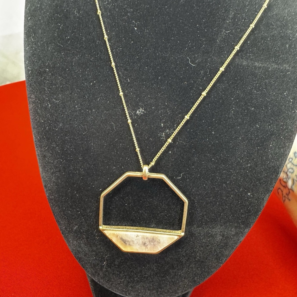 Universal Thread Semi Precious Stone Necklace 30"‎